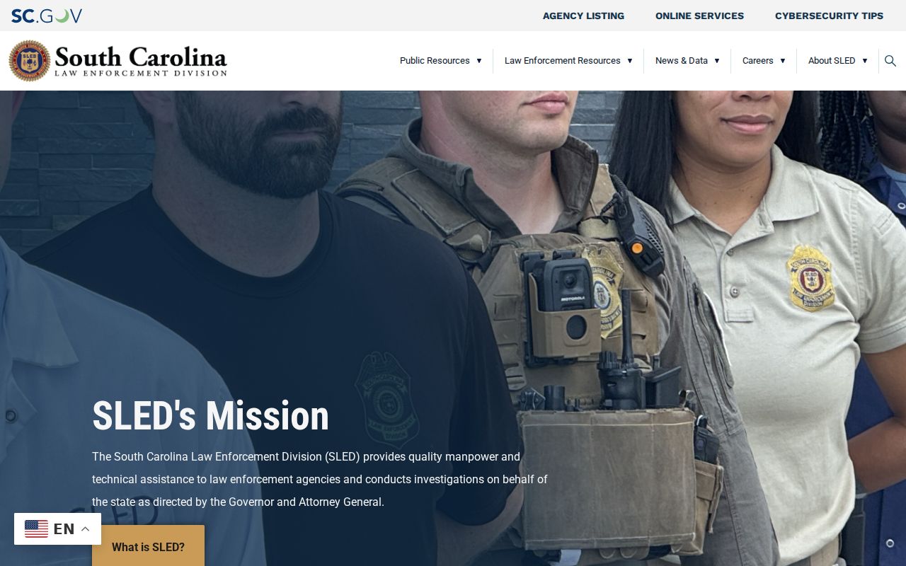 McCormick County criminal history resources at the South Carolina Law Enforcement Division